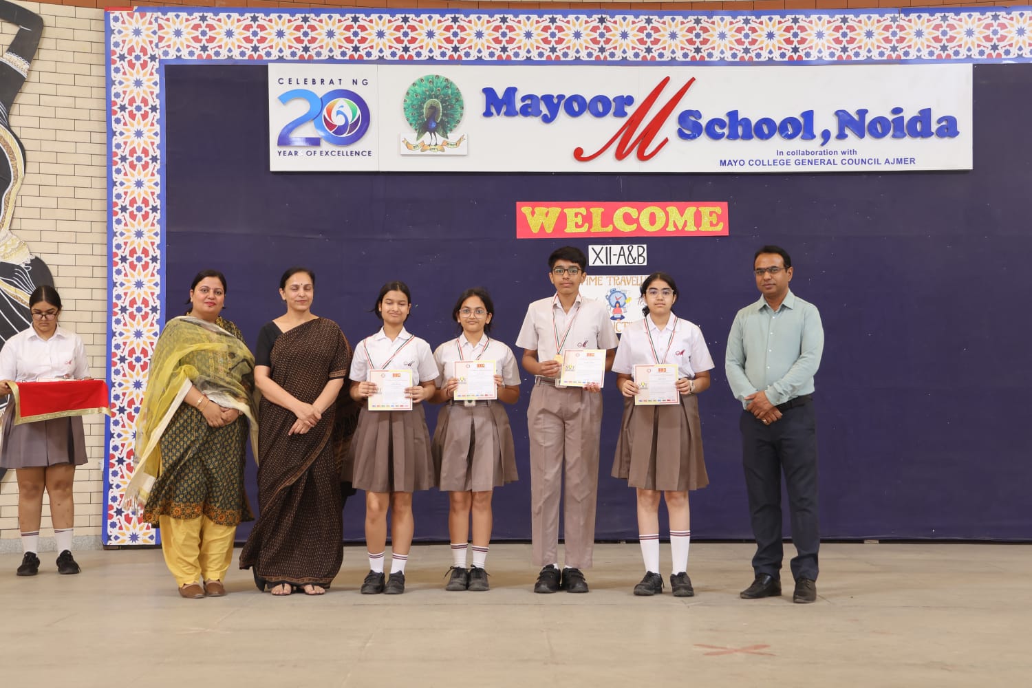 Class Assembly XII A and  XII B - A Time Traveller’s Guide to Productivity